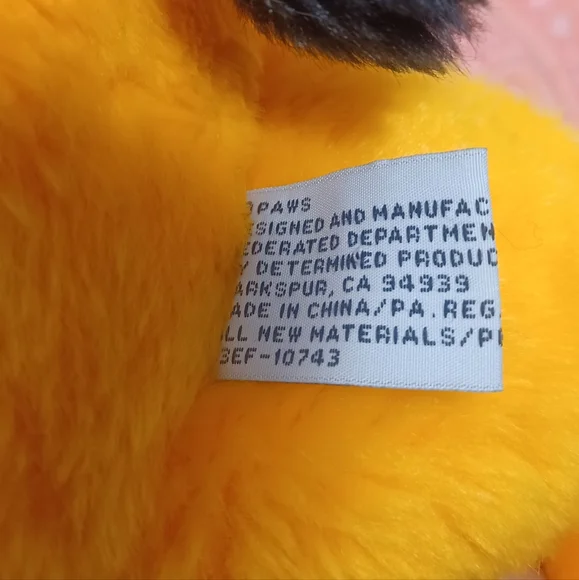 Garfield 25th Anniversary Limited Edition Plush - Picture 6 of 7